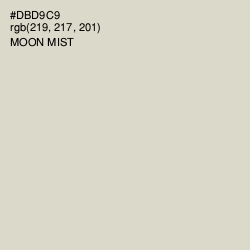#DBD9C9 - Moon Mist Color Image